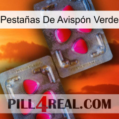 Pestañas De Avispón Verde 15